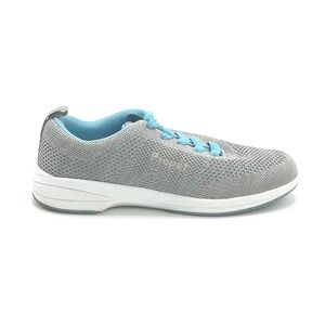 Propet Shoes Womens Sneaker Gray Blue Washable‎ Walker Evolution WCS012M 5.5